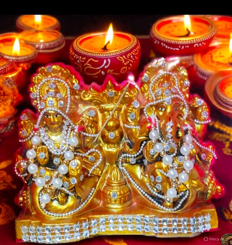Lakshmi Ganesha Idol