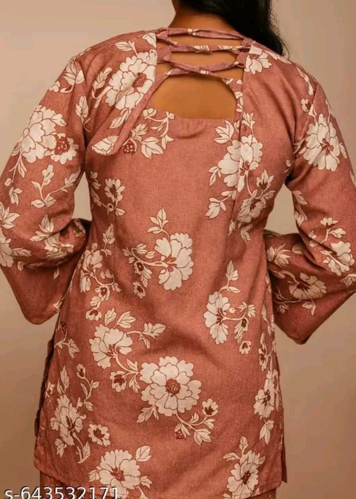 Floral Print Kurta