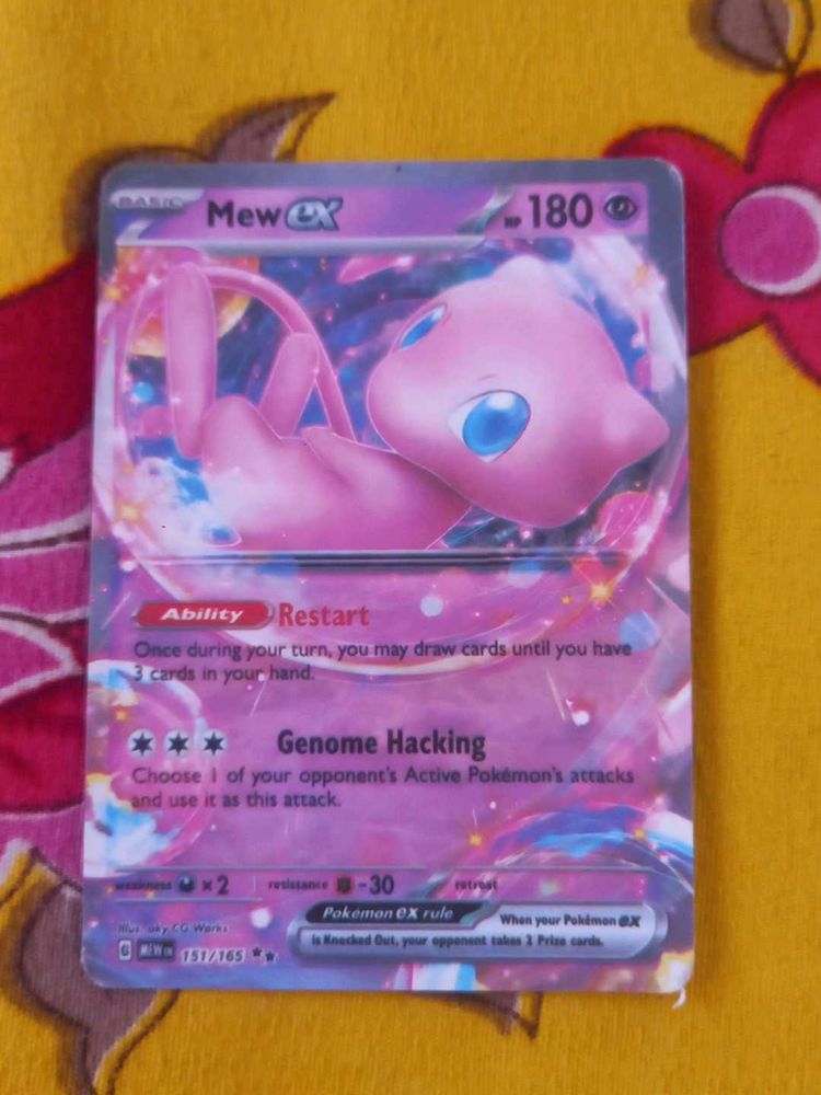 Mew EX Pokemon Card - Rare Find!