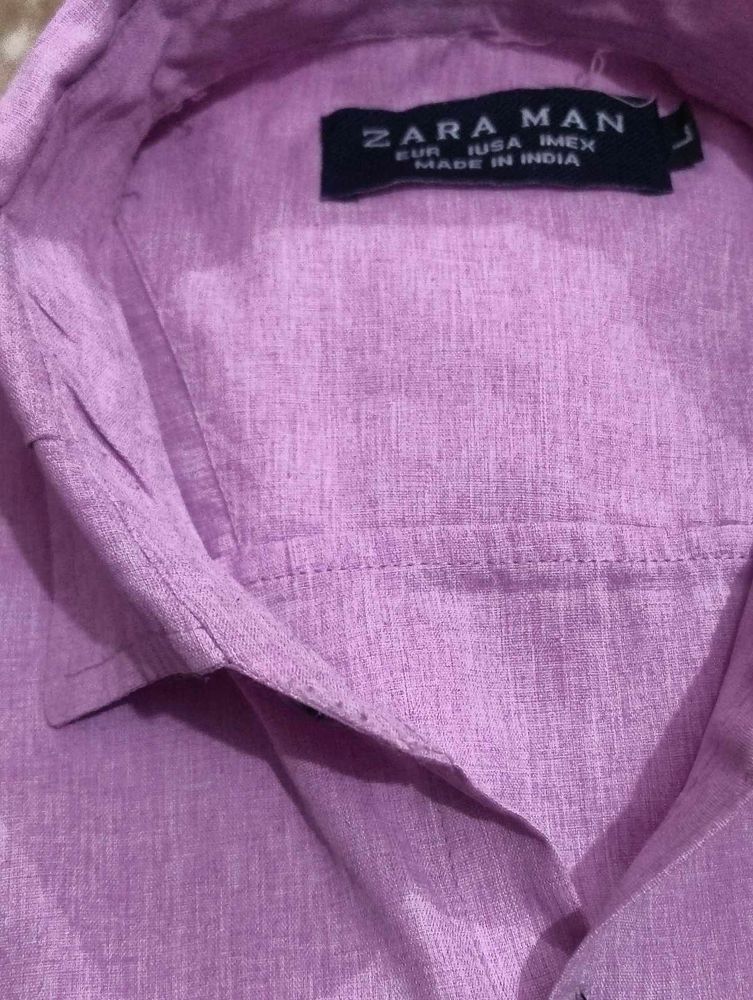 Zara Man Lavender Shirt