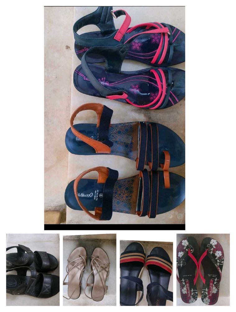 combo of 5 pair footwear