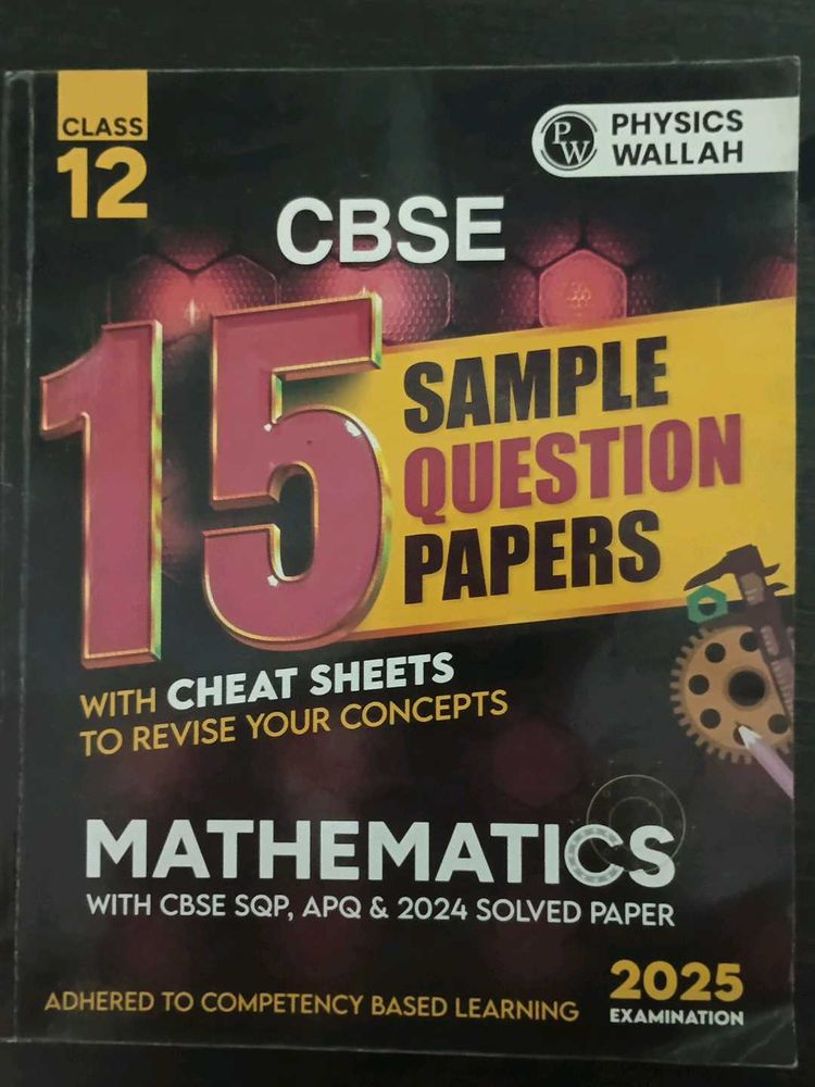 PW Maths sample paper