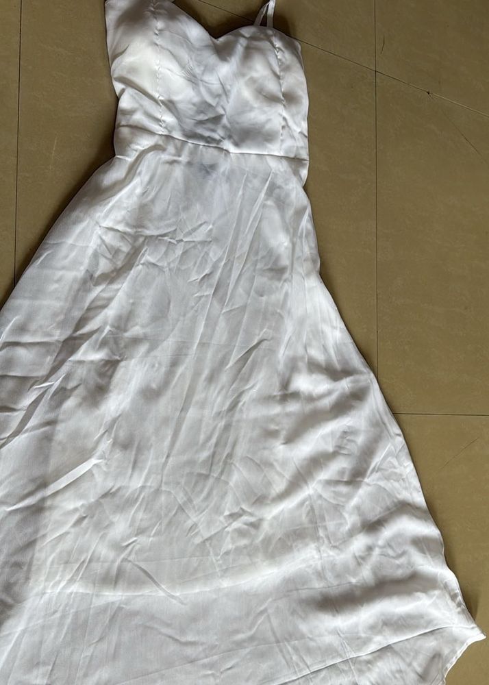 White Chiffon Sundress