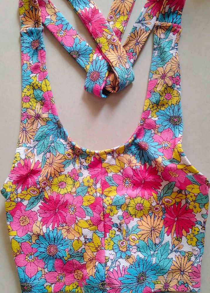 Floral Crop Top