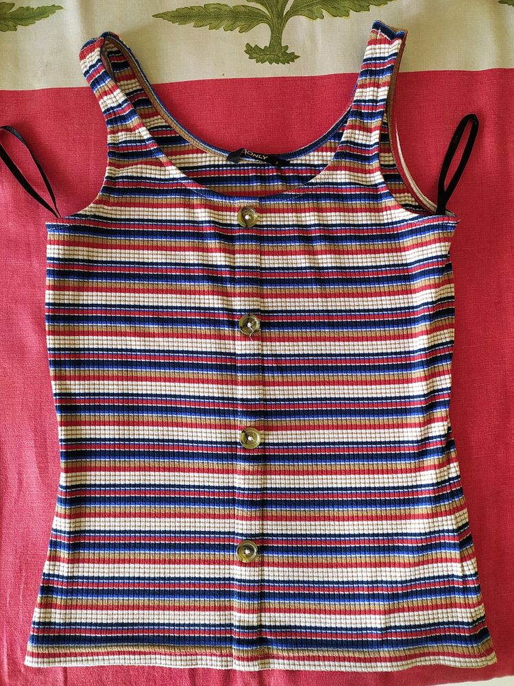 Colourful Strips Top