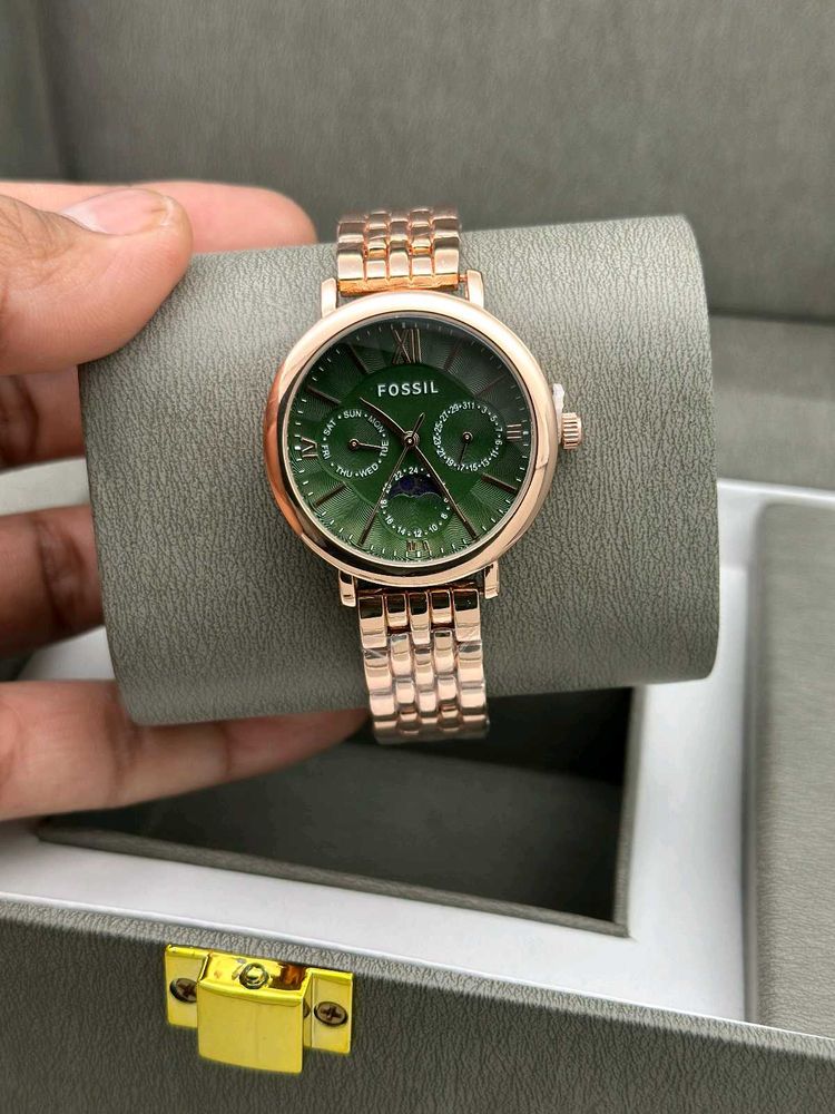Fossil Chrono Working Women Watch New