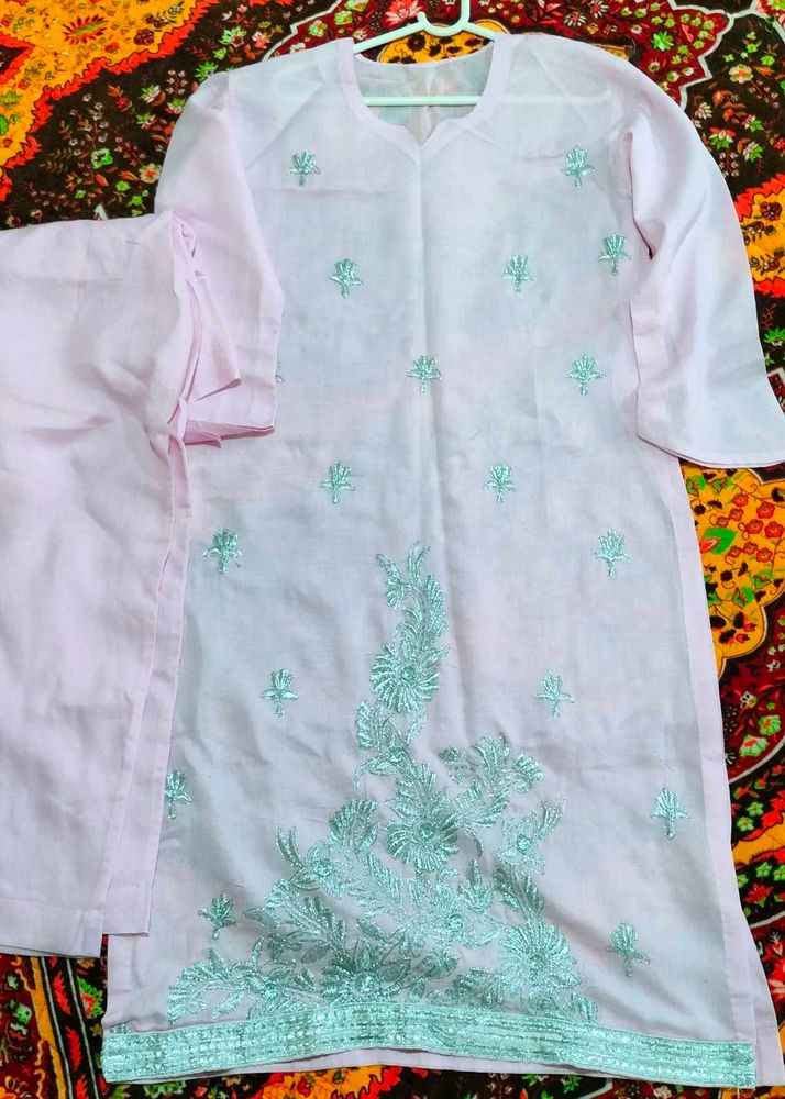 Embroidered Kurta Set