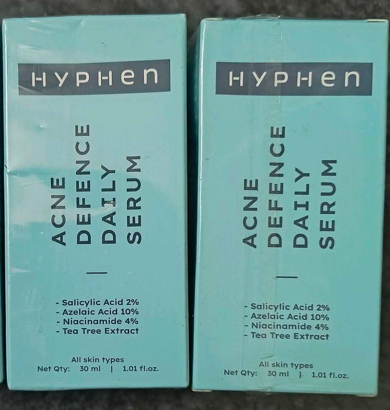 Hyphen Acne Defence Daily Serum - Pack Of 2