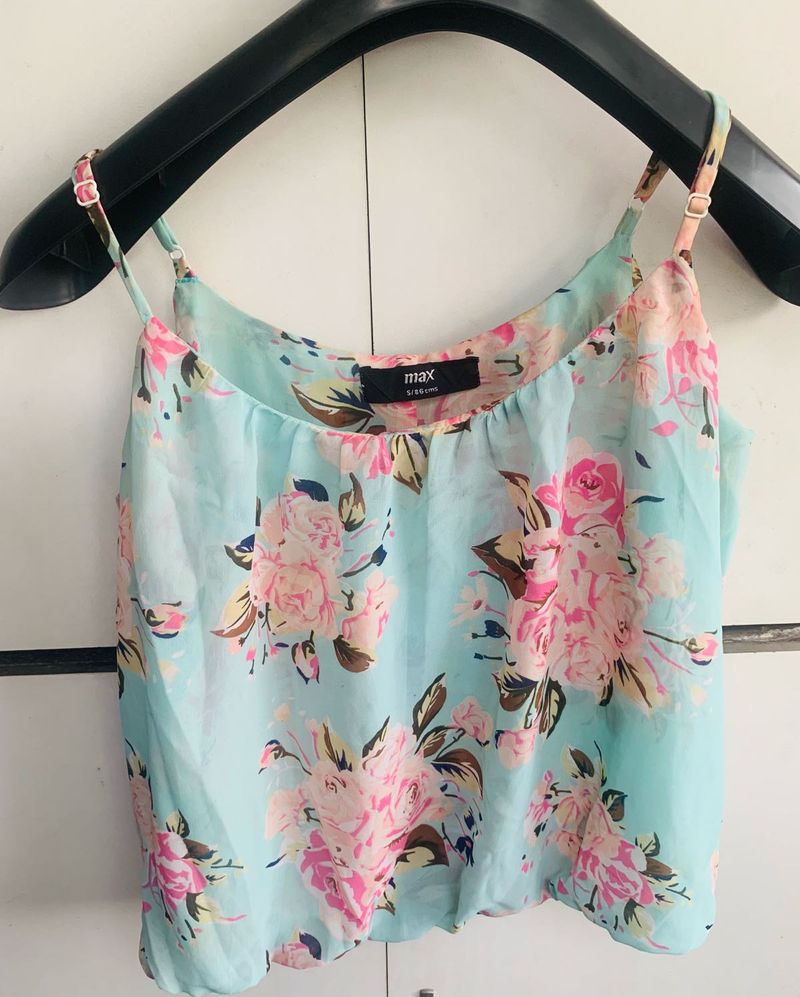 Floral Print Cami Top