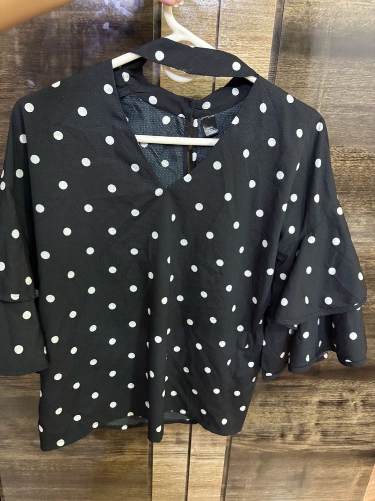 Polka Dot Top