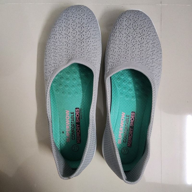 Grey Color Casual Shoes