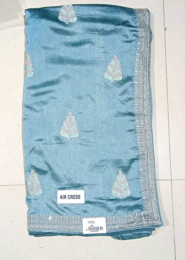 Elegant Blue Saree