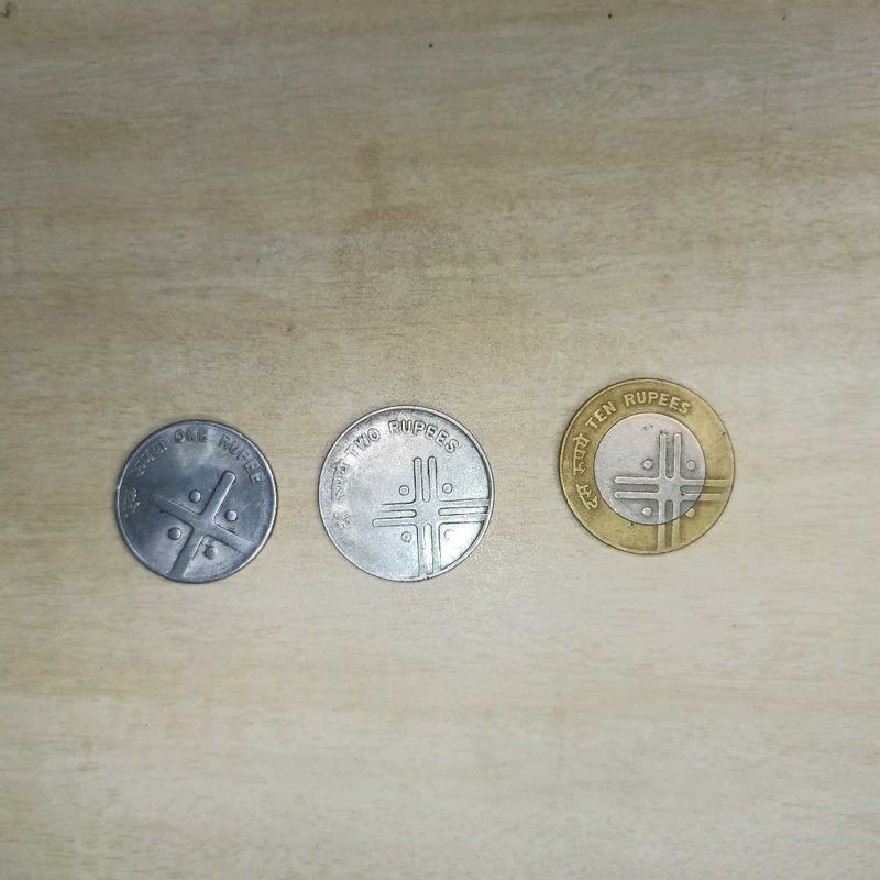 🤯 Rare Cross Coin Set 1/2/10