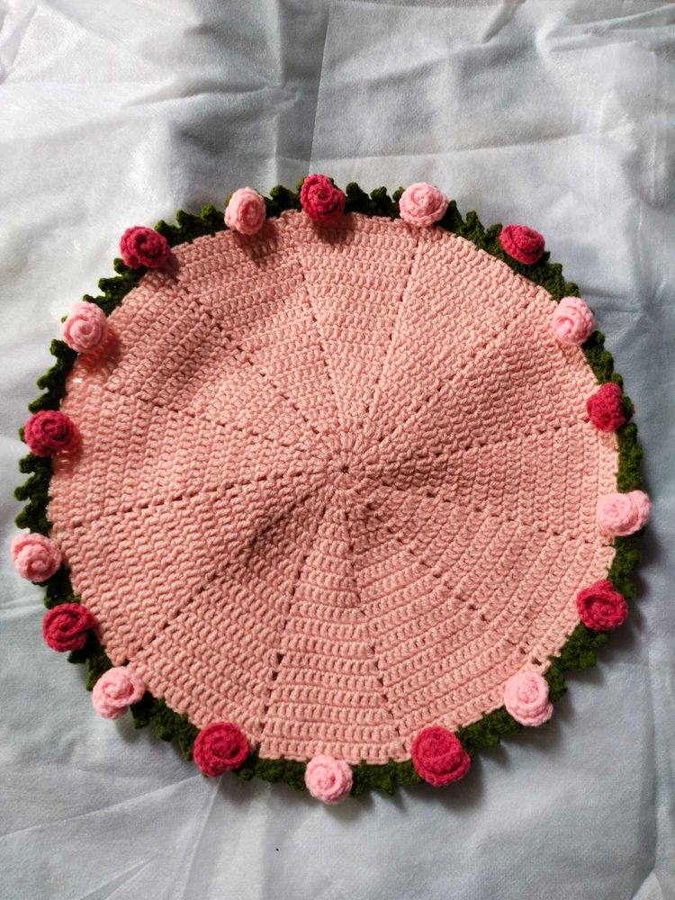 Crochet Floral Doily