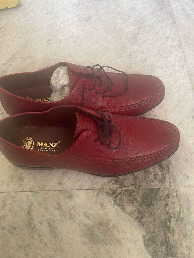 Manz Leather Dress Shoes
