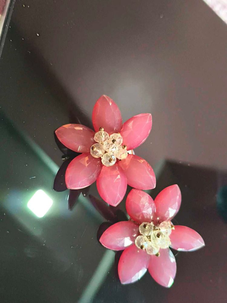 Flower Design Earrings