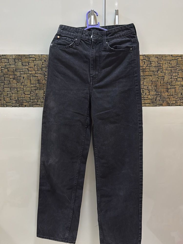 h&amp;m black jeans