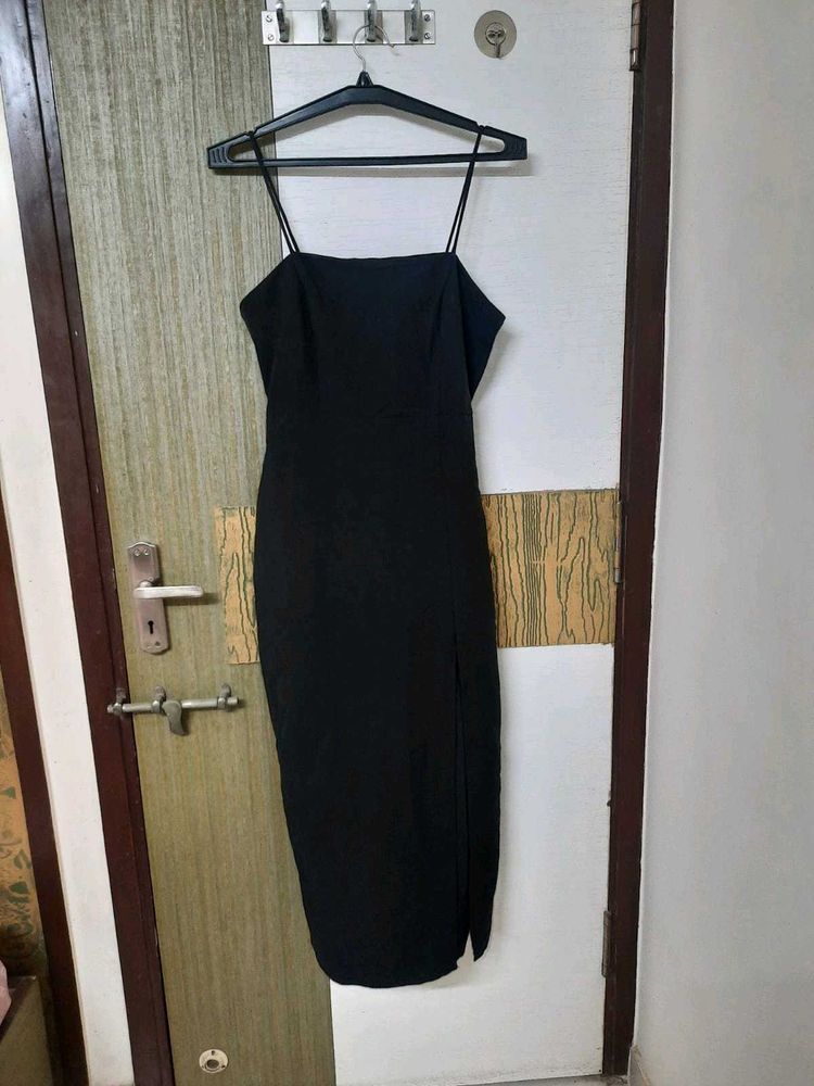 Zara Slit Cut Dress
