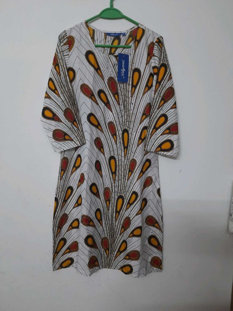 Afgani Print Kurti Top Wear Office College Insta