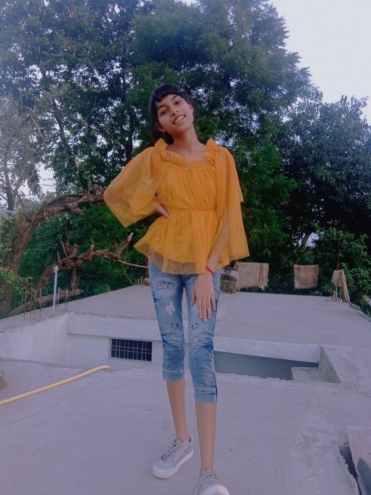 Beautiful Net Top For Perfect Girls 🌷❤ Grab It..