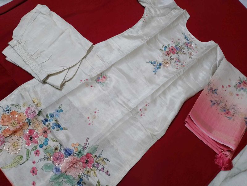 New Silk Partywear Dress