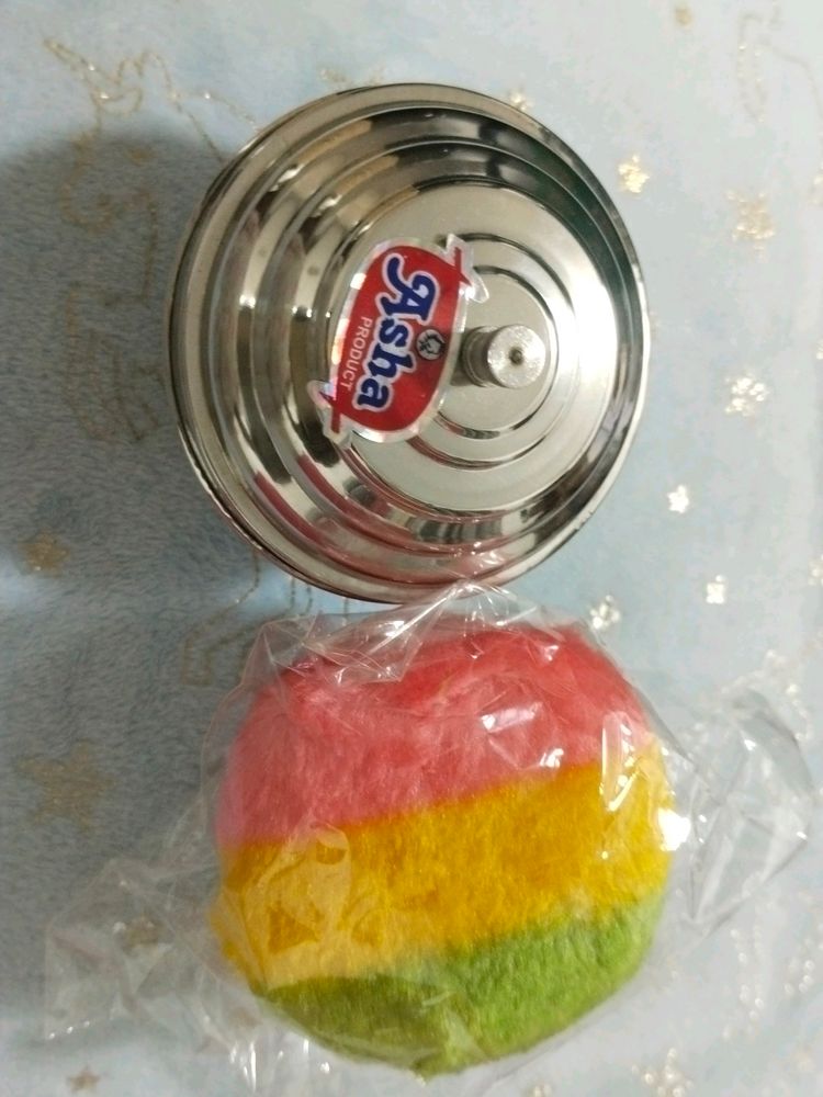 Baby Powder Tin And Sponge