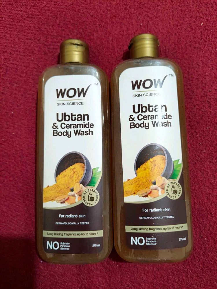 pack of 2,  Ubtan &amp; Ceramide Body Wash