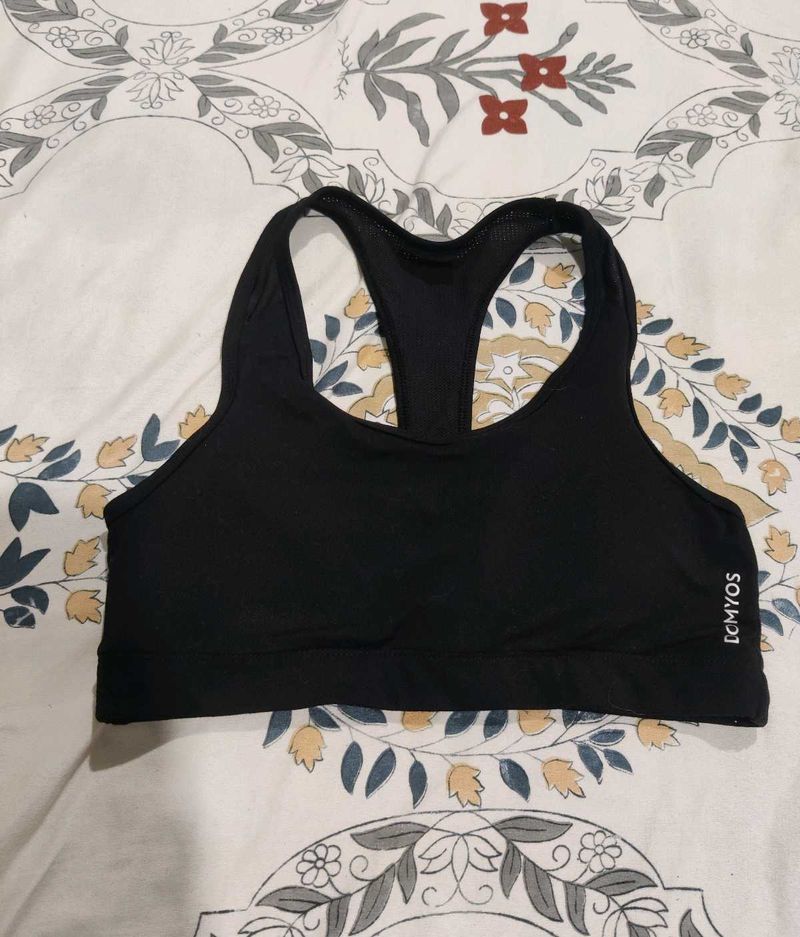 Black Sports Bra
