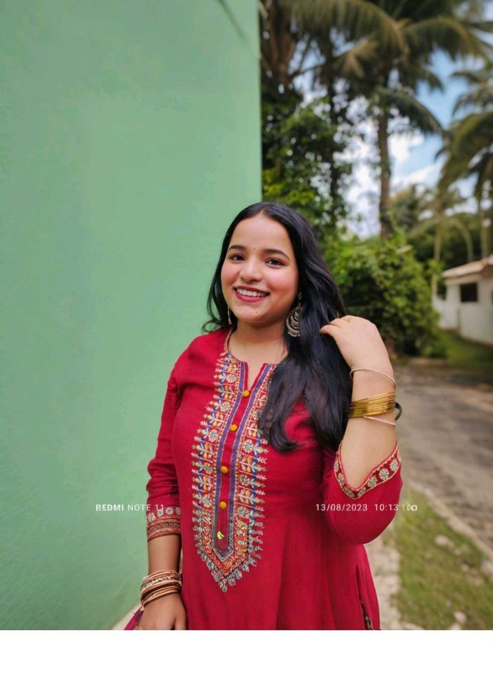 Elegant Embroidered Kurta