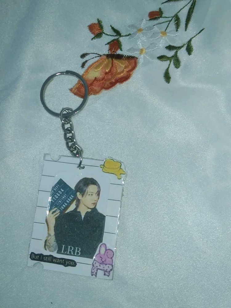 BTS Jk Keychain