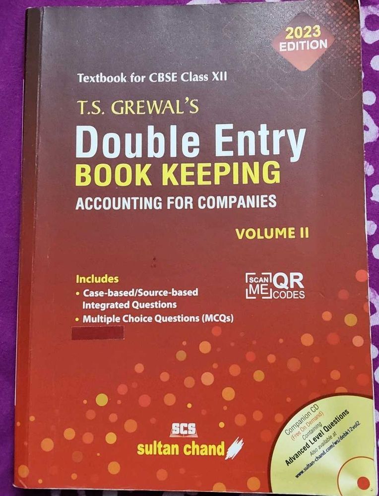 Double Entry Book Keeping