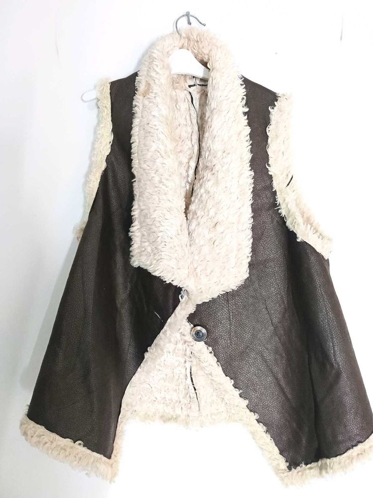 woman Leather stylish jacket