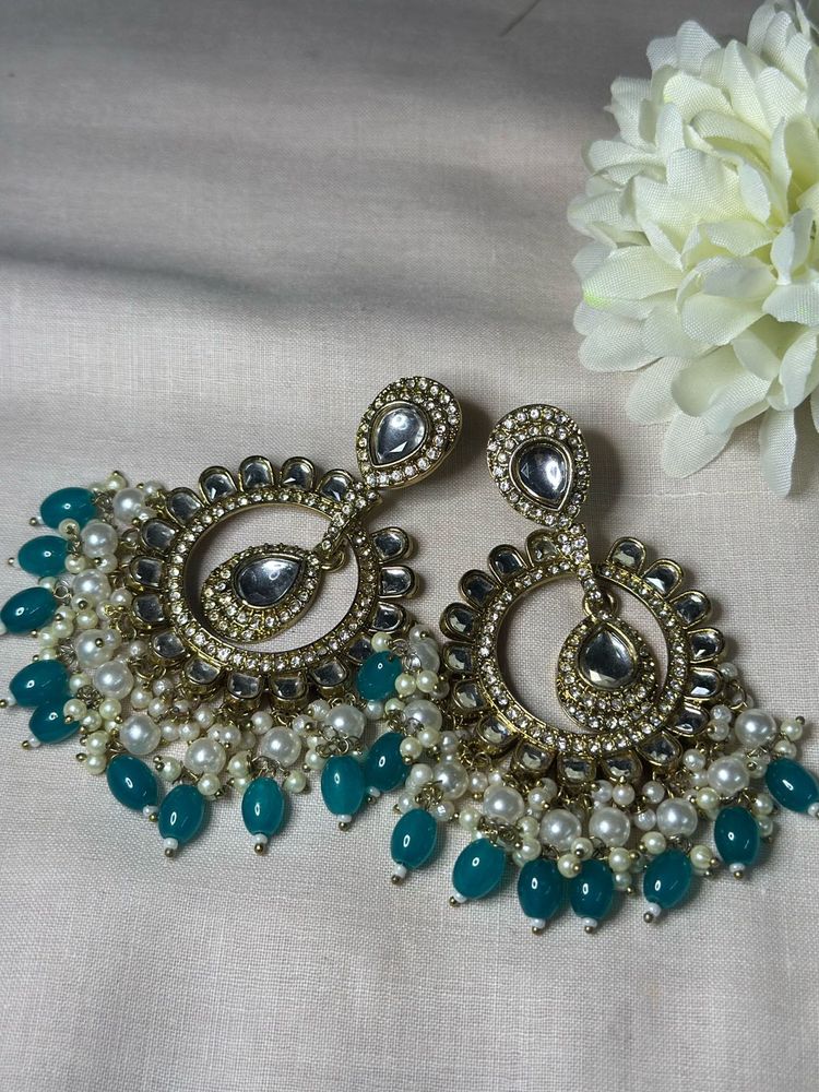 Elegant Kundan Earrings