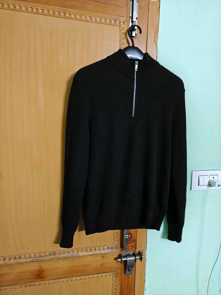 Mango Half-Zip Pullover Sweater