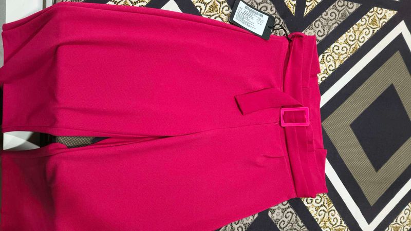 Hot Pink Trousers New With Tag