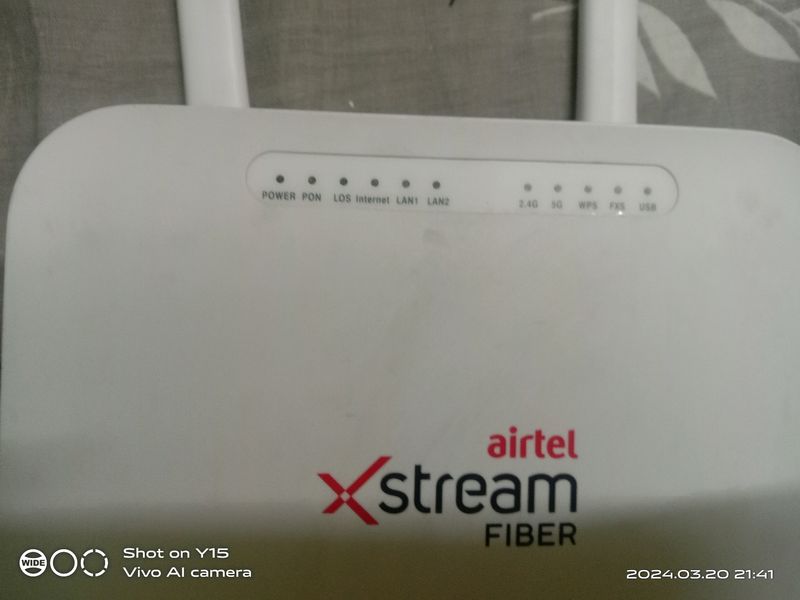 Airtel Xstream router