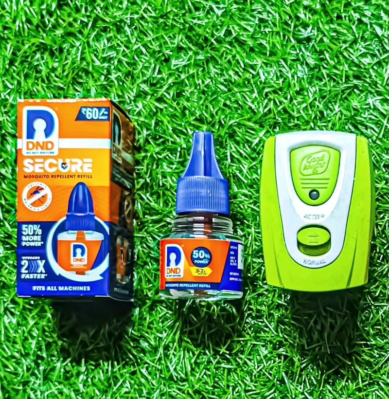 🔥Good Knight Machine with 1 Pack DND Liquid