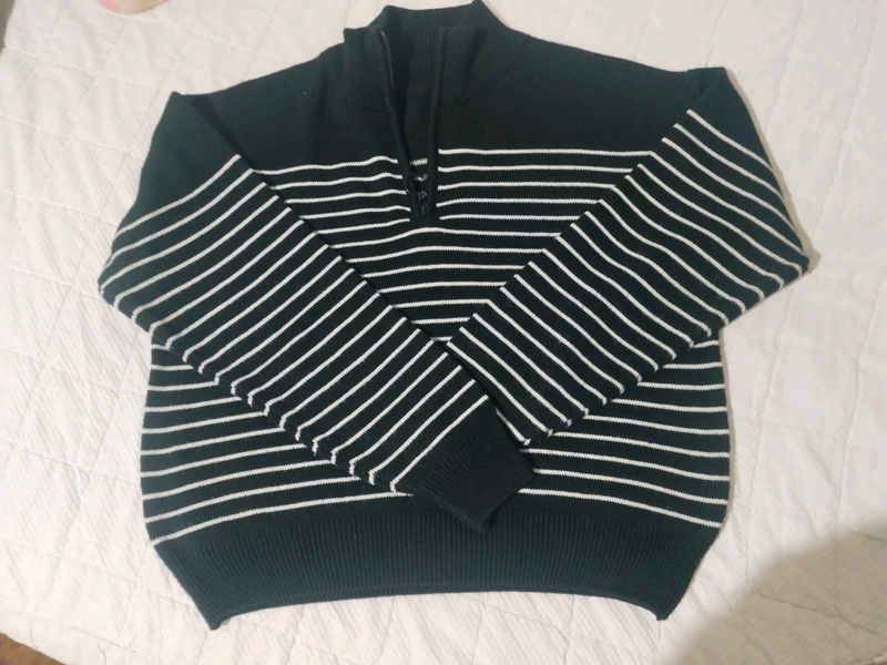 Striped Pullover Sweater for women