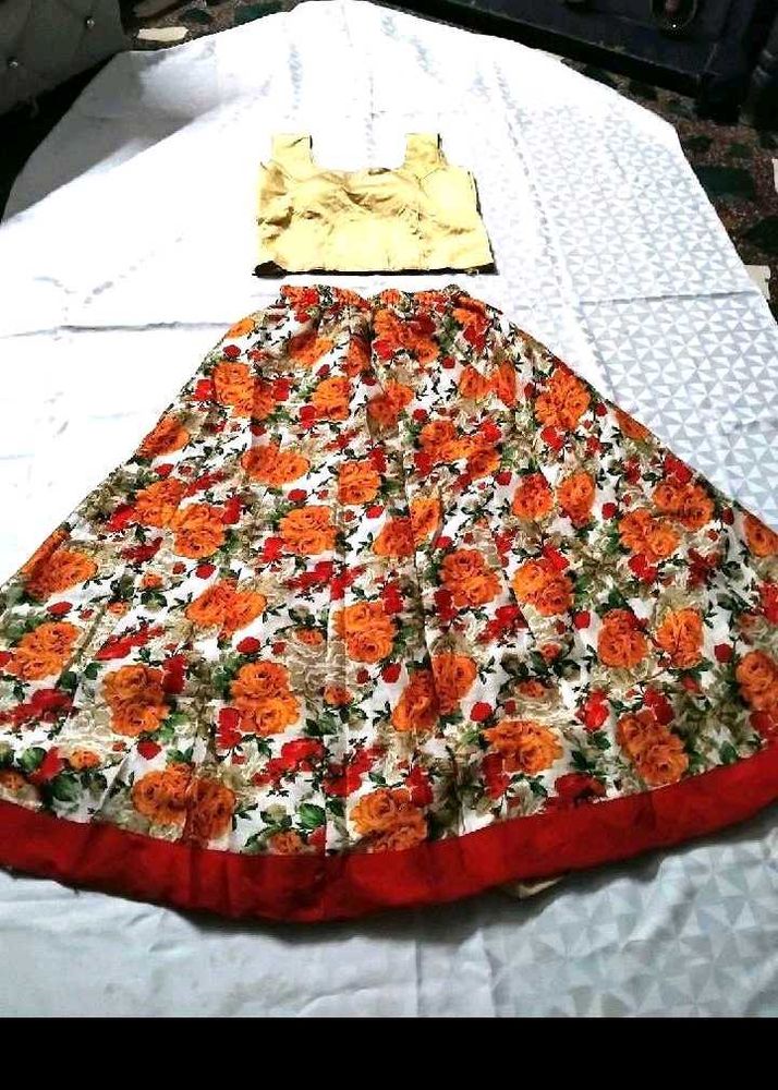 Floral skirt with top