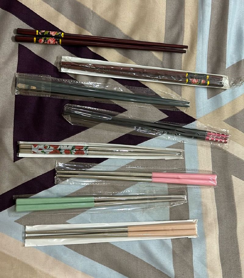 5 Pairs Of Korean Chopsticks