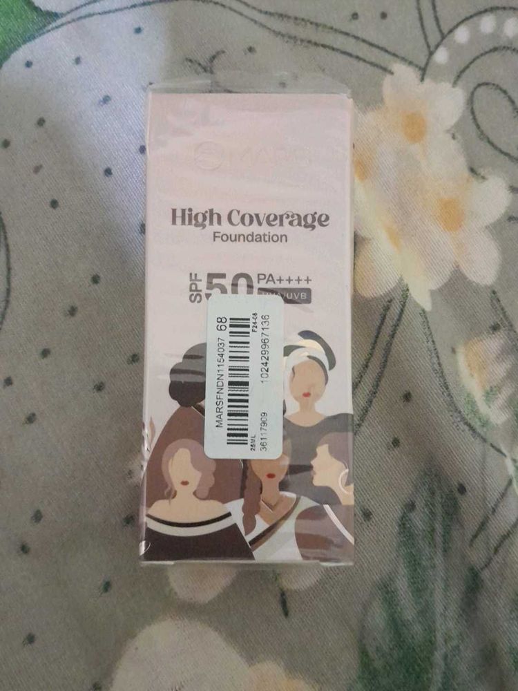 Mars High Coverage Foundation SPF 50