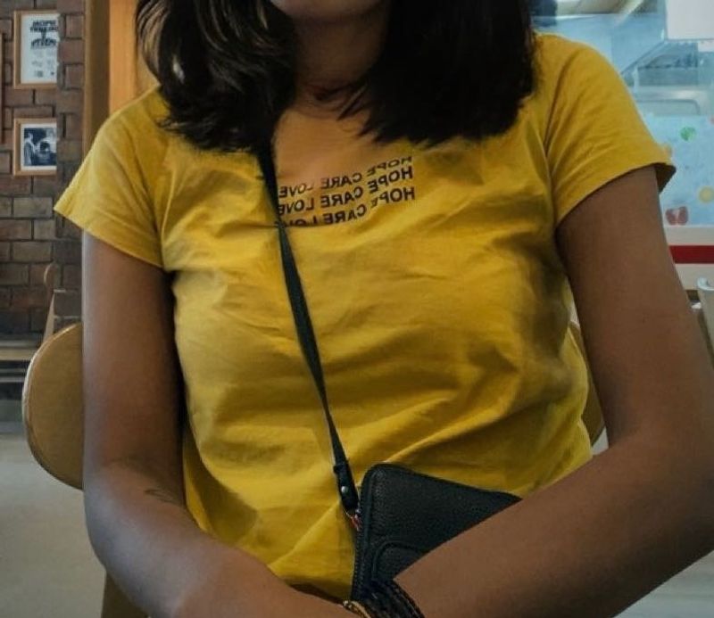 Yellow Graphic T-Shirt