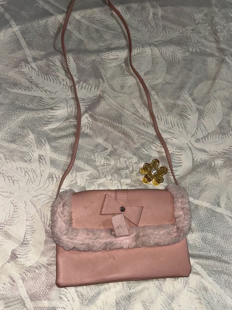 Pink Sling Bag