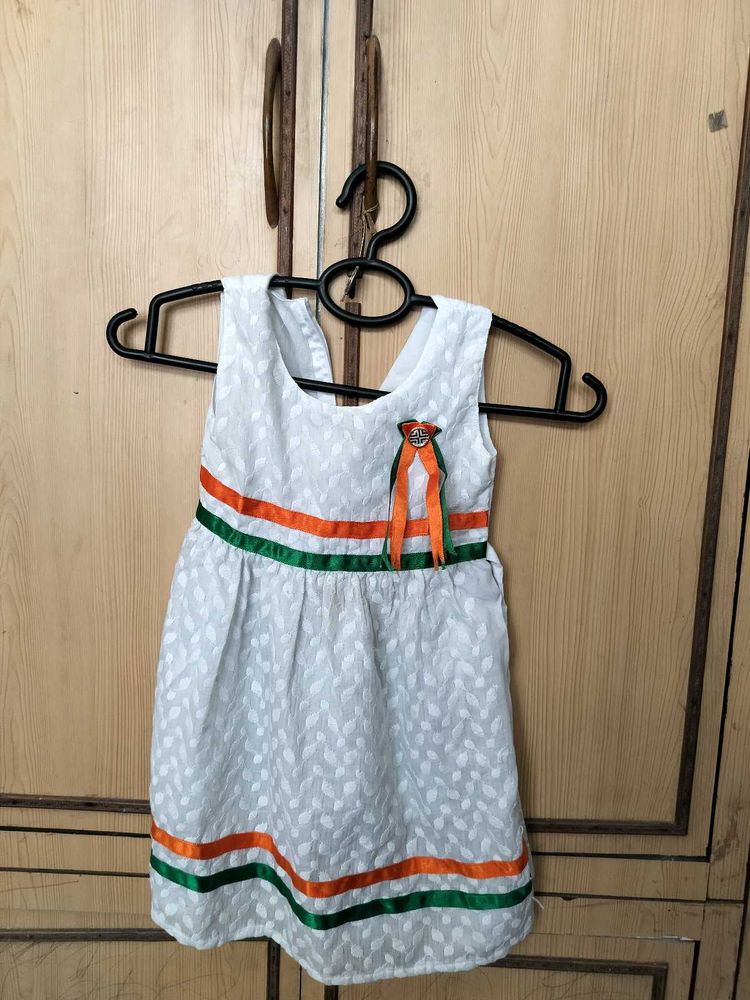 Cute Tricolor Dress
