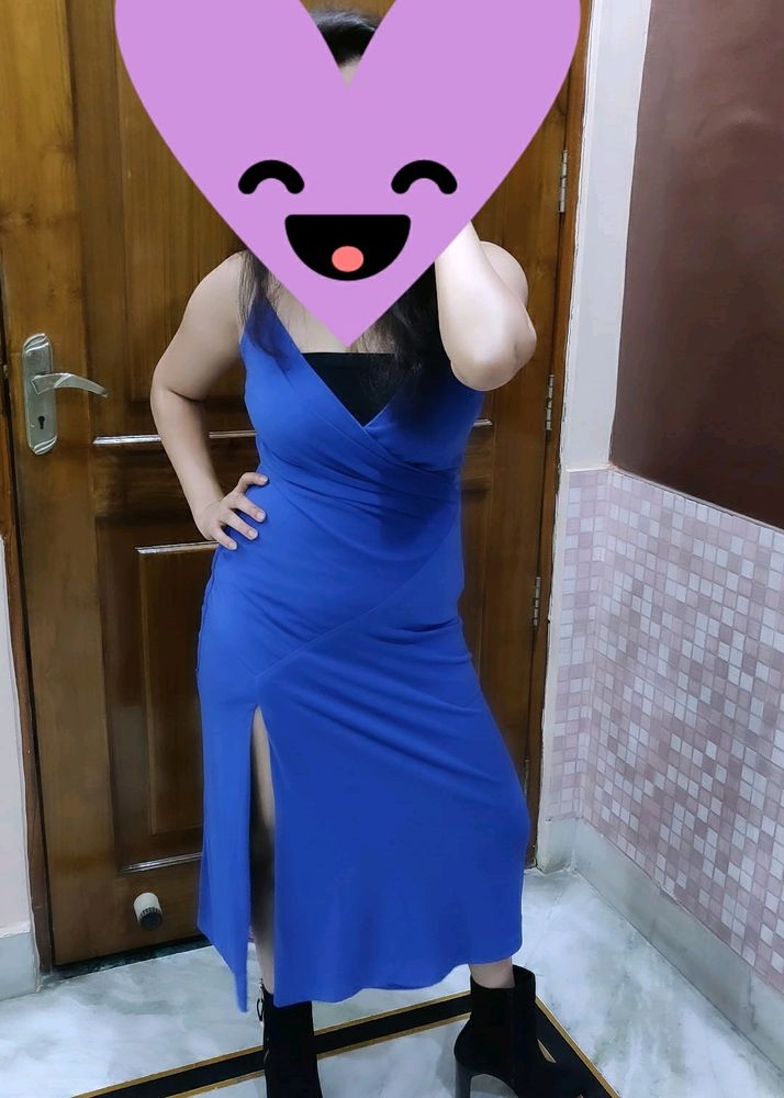 Super sexy blue dress