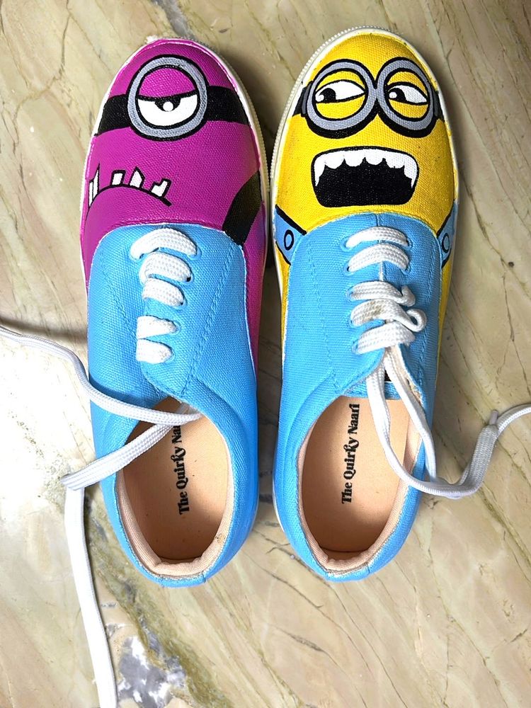 Minion Sneakers From The Quirky Naari Brand