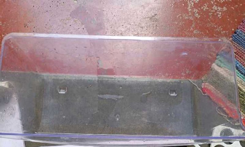 Clear Plastic Storage Bin