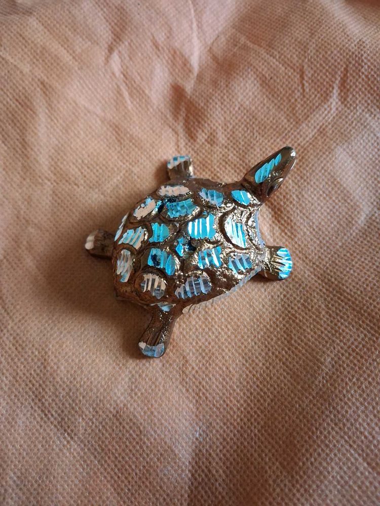 Mosaic Turtle Figurine
