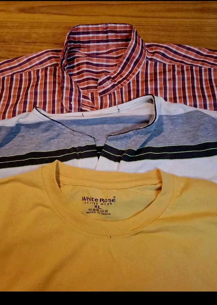 Combo of Tshirts Shirts Men&#39;s T-Shirt Bundle