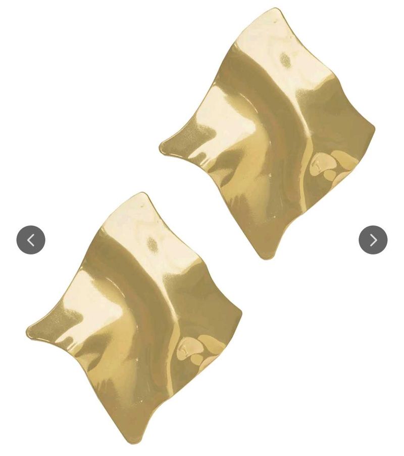 Gold Statement Earrings